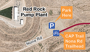 CAP Trail at Nona Road Trailhead