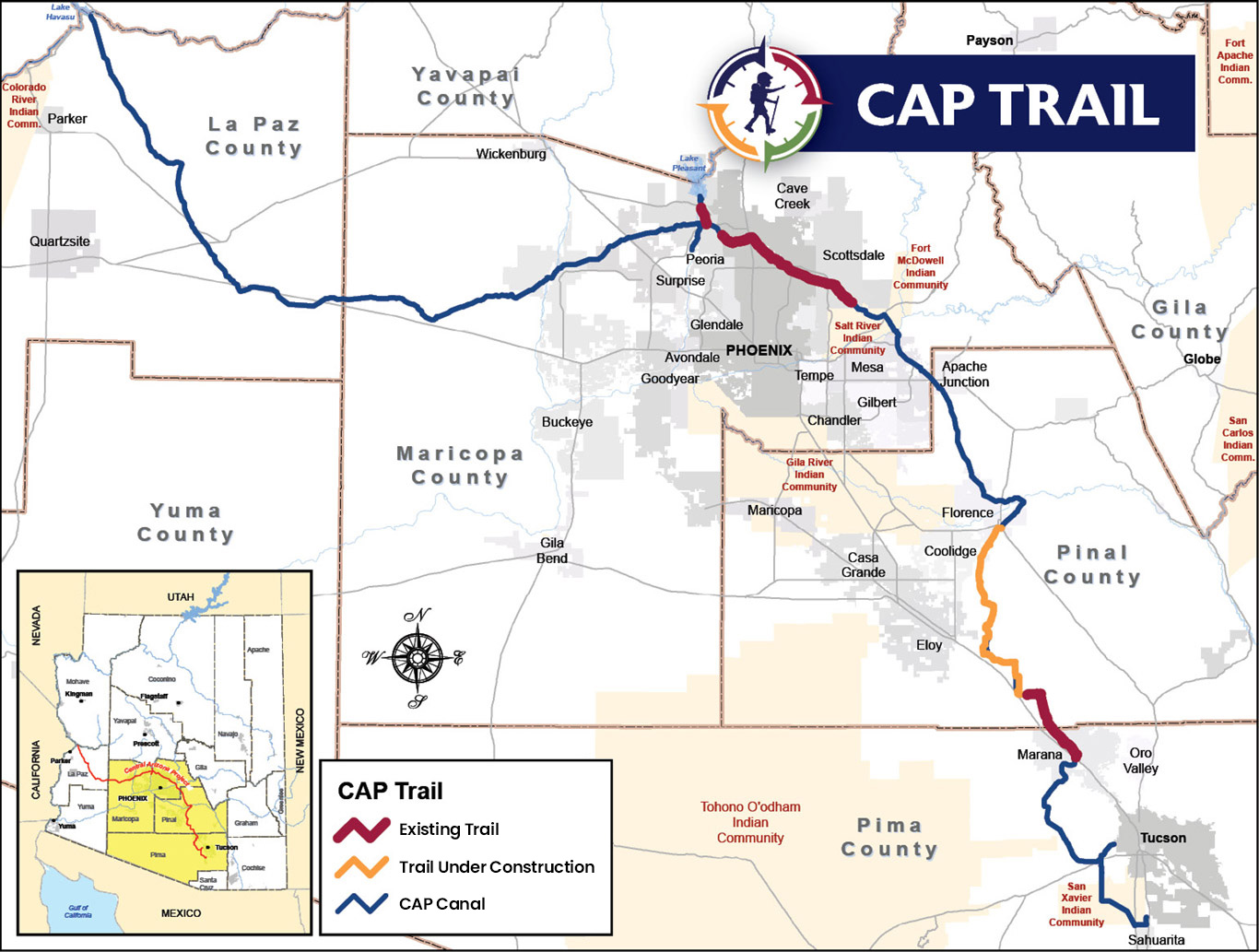 CAP Trail Map