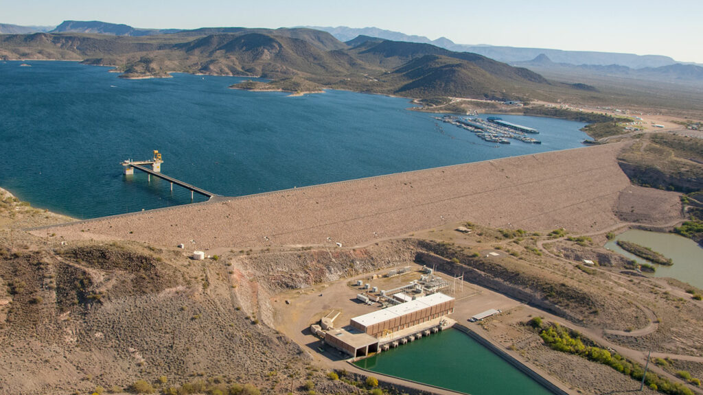 New Waddell Dam