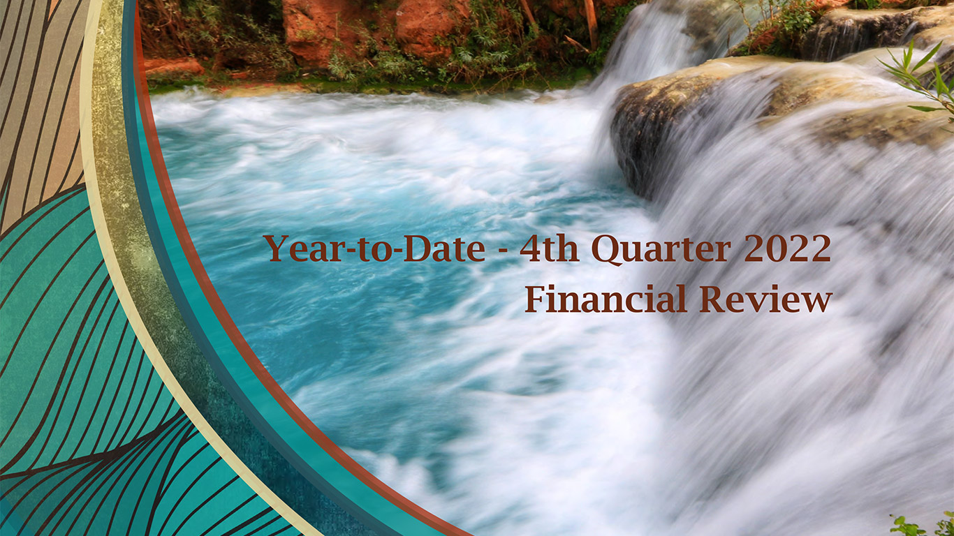 CAP Quarterly Financial Review document cover
