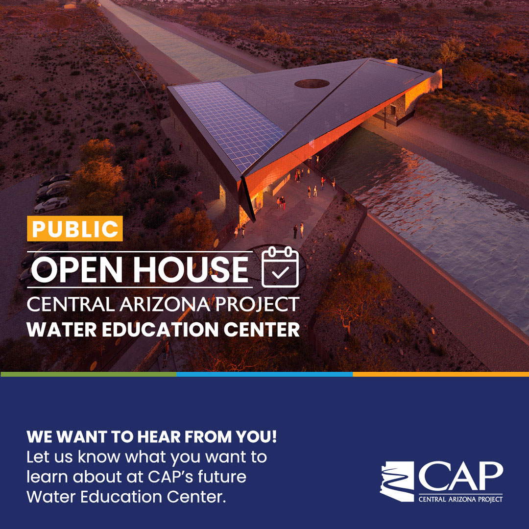 Water Education Center Open House announcement