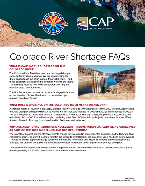 Colorado River Shortage FAQs thumbnail