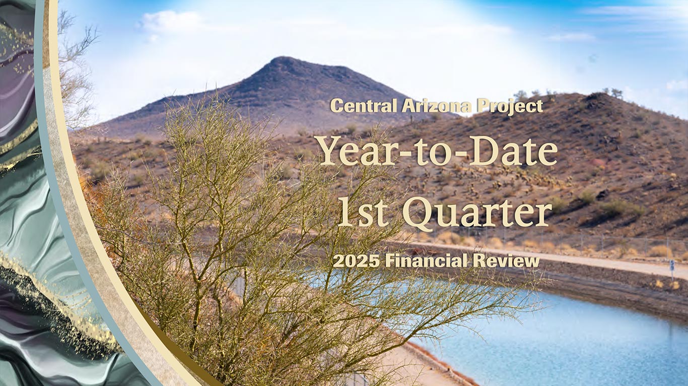 CAP 1st Quarter 2025 Financial Review Cover